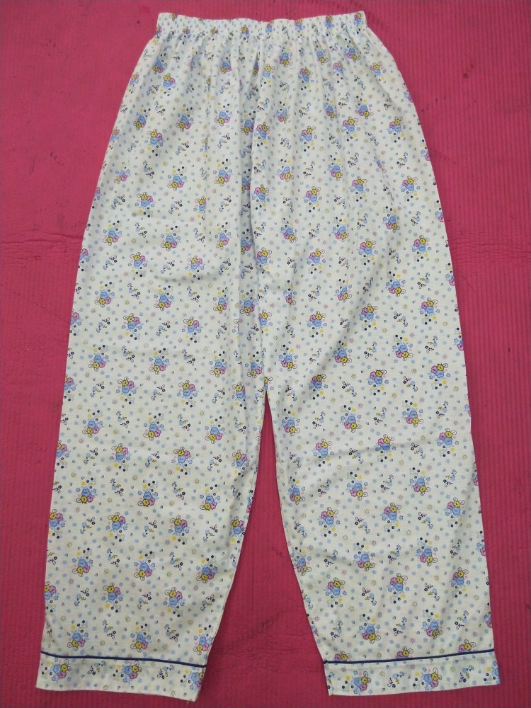 Cô XL béo phì cô gái ngủ quần cotton thoải mái nhà quần dệt kim cotton quần béo chất béo điều hòa không khí quần đũi nam