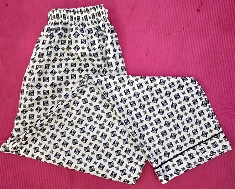 Saiyi nam mùa xuân và mùa thu dệt kim cotton dày phần nhà quần cotton lỏng ngủ quần cotton in quần thanh niên điều hòa không khí quần jean nam