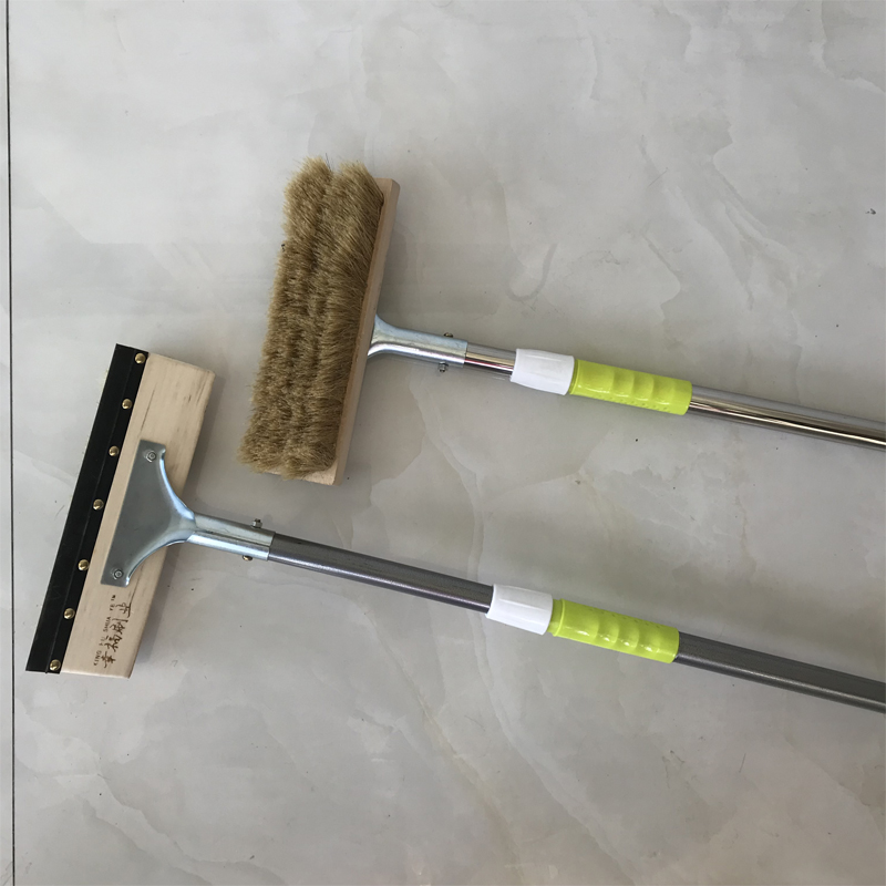 2 4 m Iron Galvanized Telescopic Rod Wagon Brushed Bus Large Passenger Car Brushed Pig Mane Soft Fur Car Wash Brush