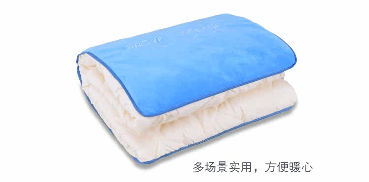 подушки-одеяла 抱枕被子两用定制logo公司开业店庆广告创意定做刺绣年会礼品2021