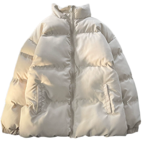 Демисезонная флисовая трендовая брендовая куртка для отдыха, пуховик, оверсайз, в корейском стиле