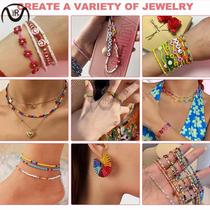 16800Pcs Box 2mm Clay Bracelet Beads for Jewelry Making Kit