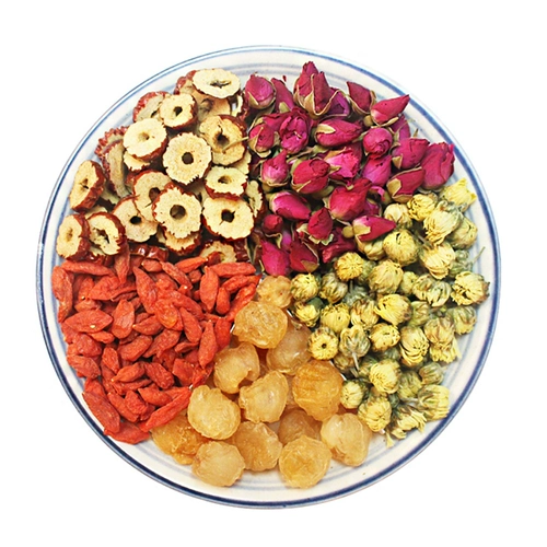 Чай из красных фиников, лонгана и лайчи для женщин для восполнения ци и крови, простуды матки, улучшения менструального цикла, ароматизированной чайной комбинации, чая красоты и здоровья.