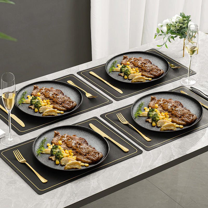 Steak Dinner Plate, Western-Style Cutlery, Steak Home Plate, Ceramic Steak Plate, Western-Style Cutlery Set, Complete Set
