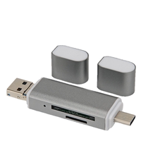 USB2 0 card reader aluminum alloy og card reader multiple all-in-one sd card usb3 0 high speed typec André TF card