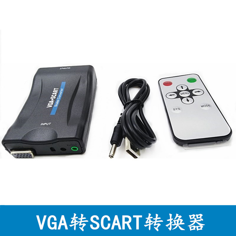 VGA TO Scart VGA to Scart HD converter 1080P VGA to Scart video conversion head