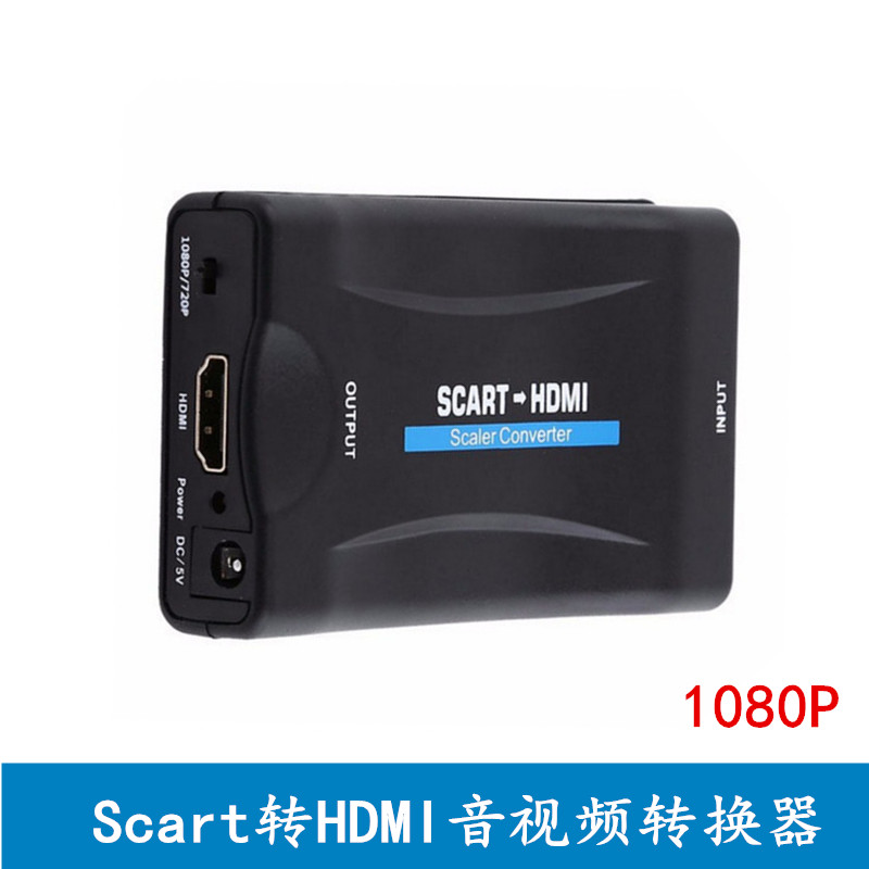 Scart to HDMI Audio Video Converter Scart to HDMI Converter Converter 1080P