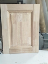 White Stubble Log Solid Wood Custom Door Panel Cupboard Door Wardrobe Door Wine Cabinet Bogu Shelf Interior Door Shoe Cupboard Door shutter door
