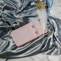 Hand made pink cowhide phone case for Apple iphone11promax Huawei p30pro Creative 11
