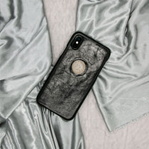 Hot tracking hand made original copper coin leather vintage made old phone case for Apple 12 Huawei p40pro