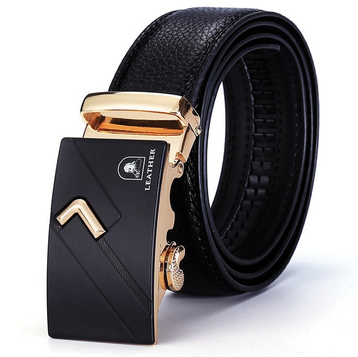 Old man scalp belt male genuine buckle Han tape business dress bull leather student hundred and young panties belt