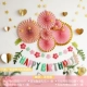 Набор фанатов Flower Birthday Paper