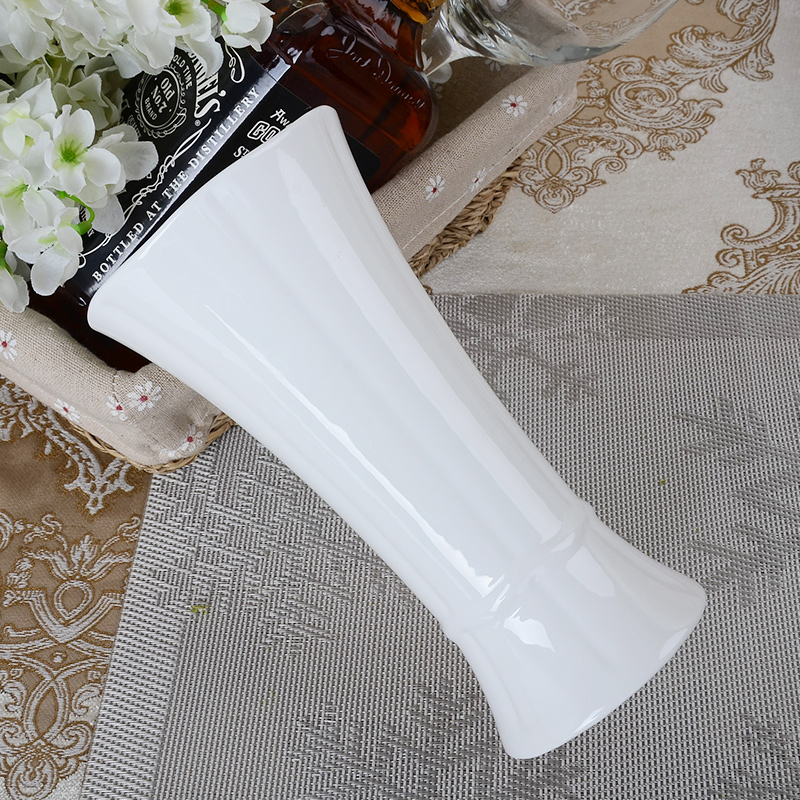 Gold square ipads China I and contracted white vase creative fashion furnishing articles sitting room home decoration flower arrangement