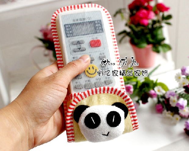 4 bộ vải điều khiển từ xa TV bộ điều hòa từ xa dễ thương trong suốt - Bảo vệ bụi bao trùm máy giặt