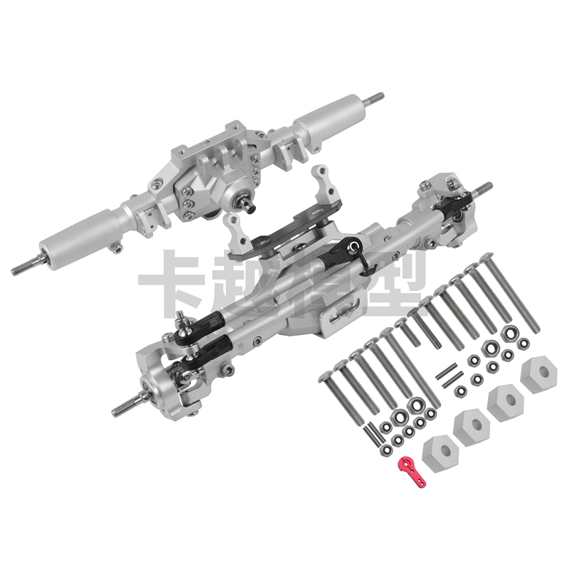 Diamond Aluminum Alloy Front and Rear Axle Assembly Rc Simulation Climbing Car Scx10 Ii Axial 90046 47