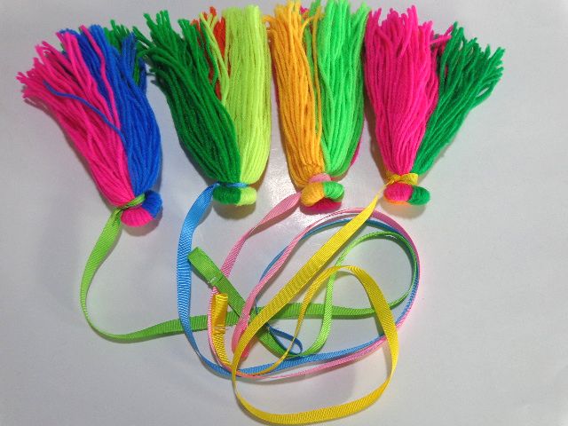 Trẻ em làm bằng tay len bọ cạp Học sinh mẫu giáo đá bọ cạp - Các môn thể thao cầu lông / Diabolo / dân gian cầu lông vịt