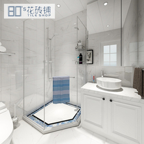 Jazz white kitchen tile simple modern bathroom wall tile 300x600 wall tile non-slip wear-resistant floor tiles