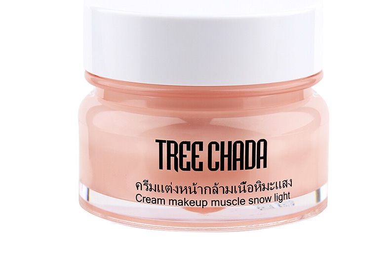 Thái Lan Treechada Su Yan Cream Kem che khuyết điểm 50ml trang điểm tiền đề Da sáng dưỡng ẩm cho mặt lười kem nền chính hãng - Kem dưỡng da kem dưỡng innisfree trà xanh