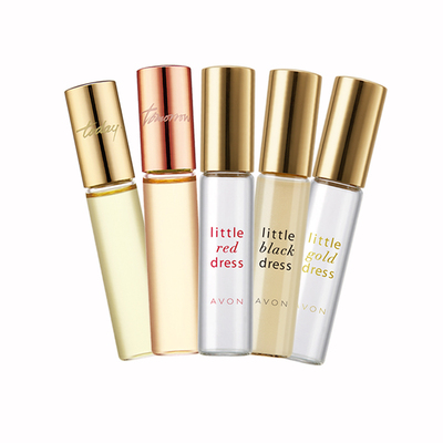 雅芳香水旗舰店官网正品专柜小黑裙走珠滚珠香水女士持久淡香今日