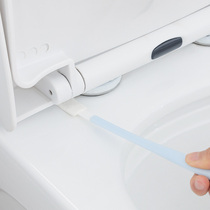 Japan Disposable Toilet Brush Window Trough Groove Cleaning Gap Brushed Keyboard Decontamination with replacement brushed head 10 only