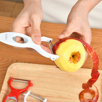 SP sauce household multifunctional paring knife kitchen fruit and vegetable scraping artifact stainless steel Apple planing knife