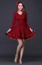 Dance Performance Outfit New Dancing Clothes Square Dance Dress Dress Costume Suit Mid Aged Dance Dress Rehearsal