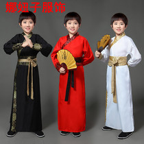 Ancient costume mans mans mans book student shows up for graduation photo class to serve ancient Tang costume stage film and TV show costumes