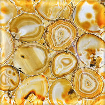 Natural agate light transmission stone ultra-thin light transmission extravagant stone Xuanguan Living room Background wall Villa Hotel Clubhouse decorated board