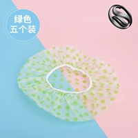 Душевая шляпа-зеленый (5 установки)