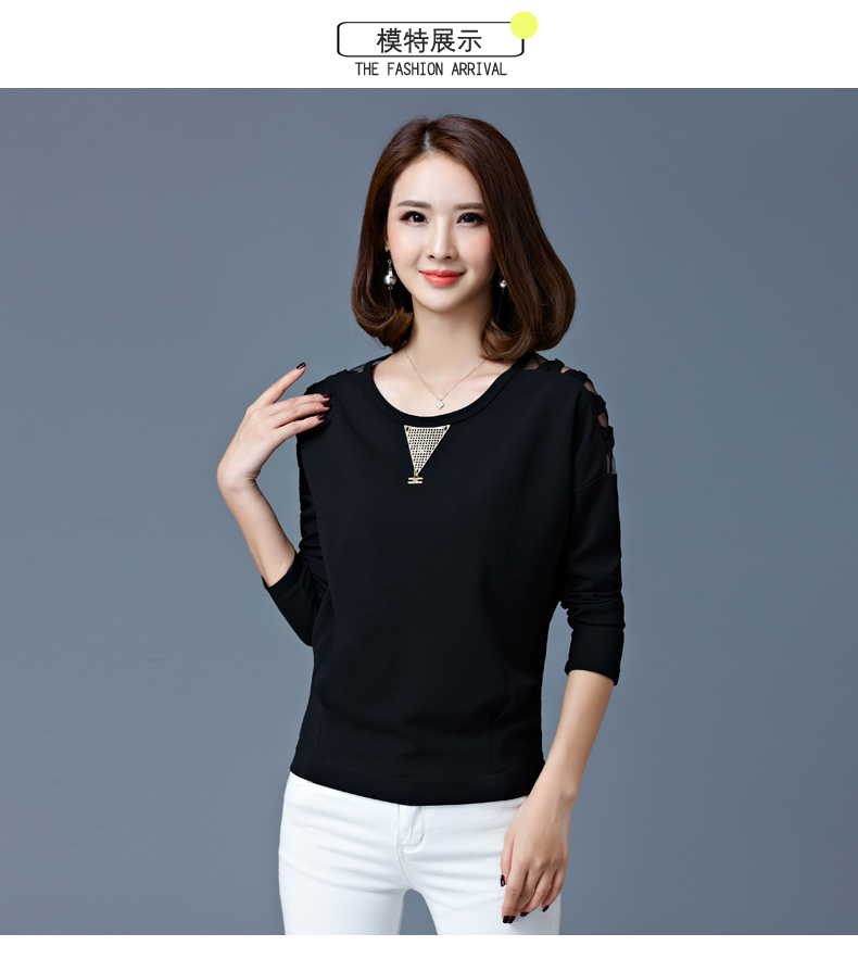 Áo sơ mi nữ mùa xuân và mùa thu 30 - 40 tuổi Mẹ tải áo mùa xuân cho nữ trung niên áo thun nữ dài tay mùa thu quần áo phụ nữ mặc áo kiểu trung niên hàn quốc