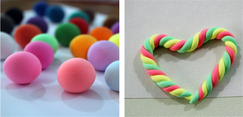 Figurative siêu nhẹ đất sét làm bằng tay vật liệu màu bùn không độc hại plasticine không gian bông tuyết đất sét mềm siêu ánh sáng đất sét 105 gam thế giới đồ chơi cho bé