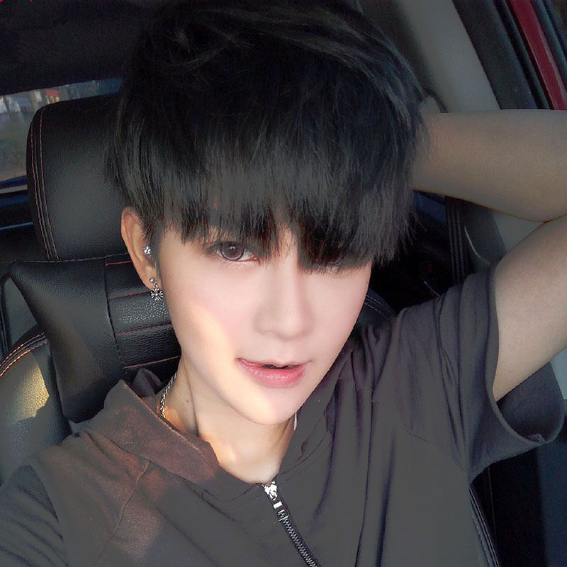 Korean Version Of The Wig Male Short Hair Realistic Handsome