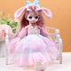 30cm Dress-Up Doll Toys Girl Doll Pretend Play Princess Doll Set Children's Birthday Gift Box