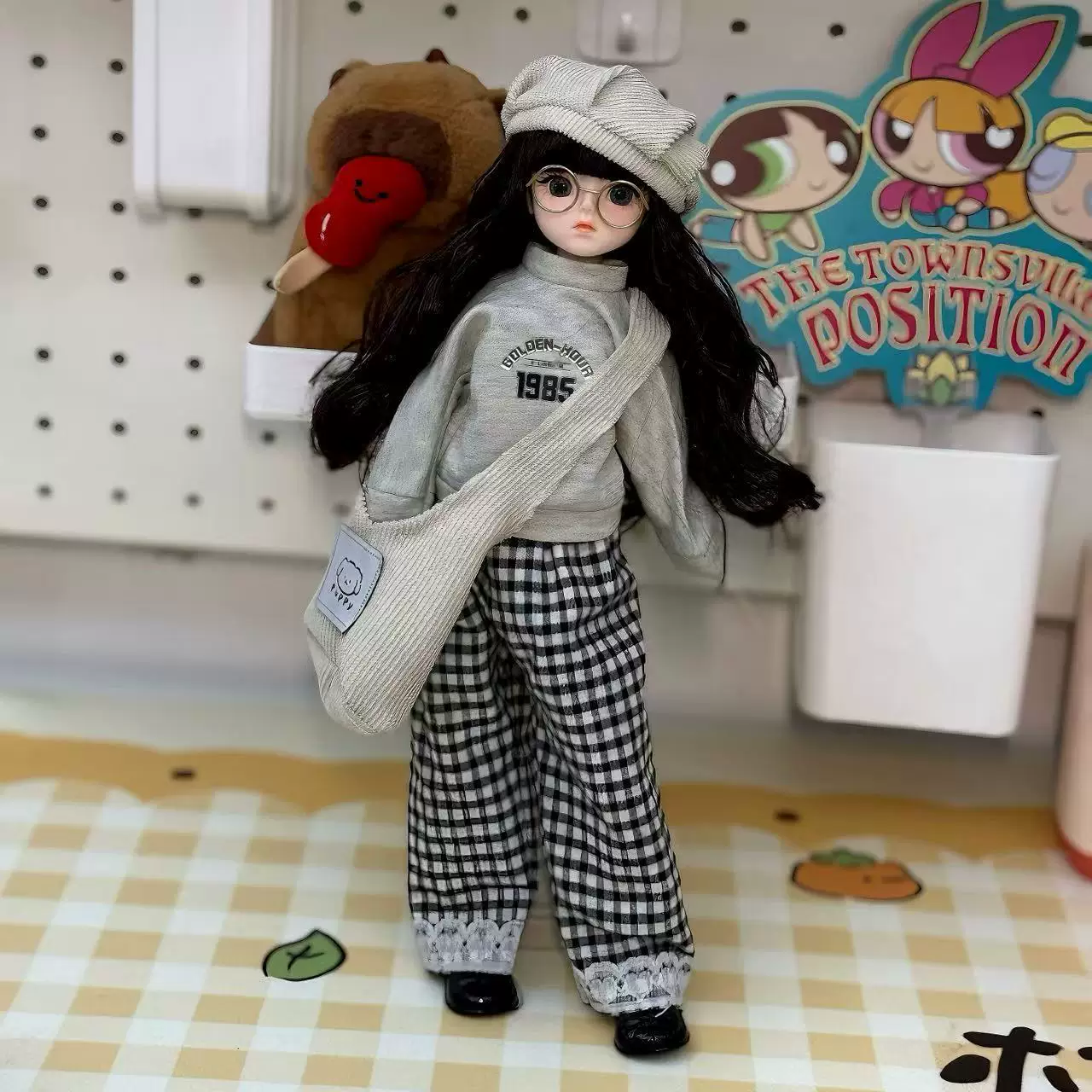 Кукла, милая детская игрушка, подарок на день рождения