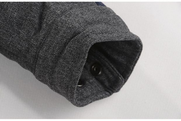 Mùa thu và mùa đông nam quần áo cotton ngắn nam màu nhựa có thể tháo rời nắp áo bông cotton quần áo nam áo khoác nam kaki