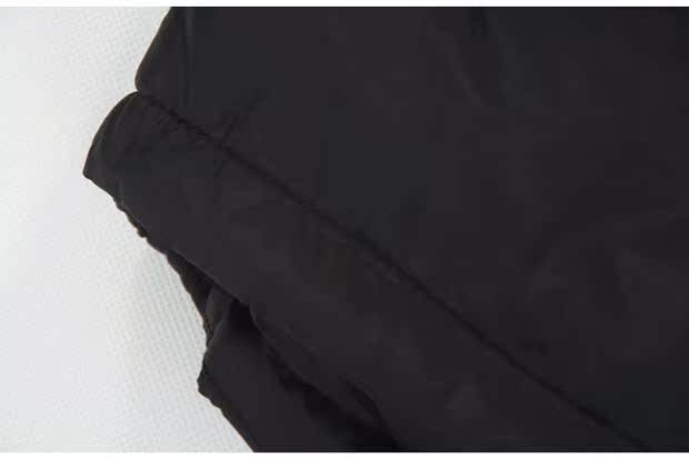 Mùa thu đông 2017 nam vải chống gió màu sắc phù hợp với áo khoác ngắn nam đứng cổ áo cotton màu đen áo gió