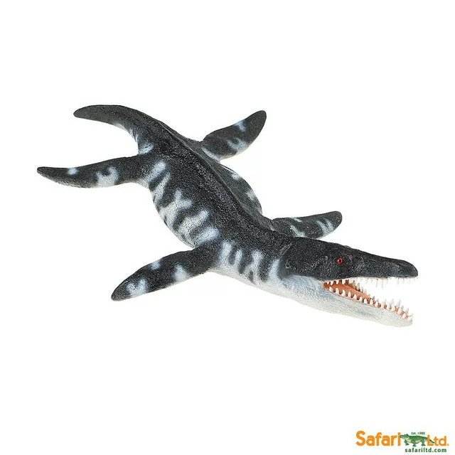 Hoa Kỳ Safari Mô phỏng chính hãng Mô Hình Động Vật Khủng Long Cổ Đại Động Vật Biển Liopleurodon Đồ Chơi Khai Sáng Thượng Long - Đồ chơi gia đình