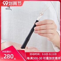 Harsh art foot silver dragon head pot fork sandalwood handle anti-hot pot fork tea ceremony accessories kung fu tea set accessories silver clip