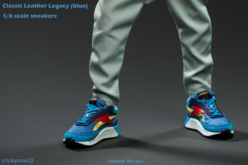 [in Stock] Trickyman12 1/6 Trendy Figure Reebok Retro Sneakers