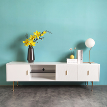 ins Wind light luxury minimalist TV cabinet Nordic simple living room small apartment TV cabinet lockers high