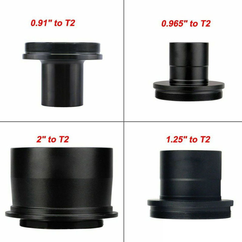 Astronomical Photography Bayonet T2 Photographic transfer interface Single-eye Photo bayonet Kit Connection sleeves Extension cylinder T2 connector