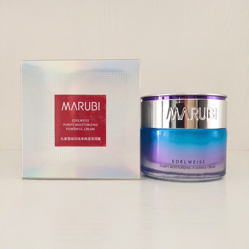 Marumi Edelweiss Pure Moisturizing Deep Moisturizing Cream 50g Face Cream Moisturizing Moisturizing Moisturizing Tight Skin Counter