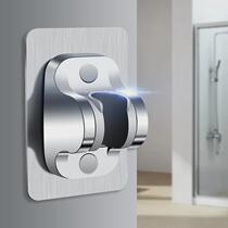 Nozzle fixed seat shower head punch-free bracket flower wine spray hanging seat suction cup flower umbrella shower rack bathroom accessories