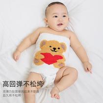 Baby belly band for 7 months baby in winter crawling belly protector from 0 to March winter sleeping belly protector autumn and winter