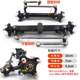 Electric four-wheeler front axle assembly sightseeing car agricultural steering bridge dining car disc brake chassis accessories complete set