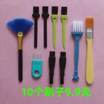 Computer keyboard gap debris cleaning brush motherboard radiator dust brush mobile phone dust cleaning brush