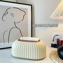 Multi-function tissue box cute desktop storage box office paper box living room creative tea box paper box for household use