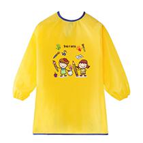 Childrens painting apron painting smock waterproof printing baby girls art reverse wearing protective clothing kindergarten eating bib