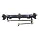 Electric four-wheeler front axle assembly sightseeing car agricultural steering bridge dining car disc brake chassis accessories complete set