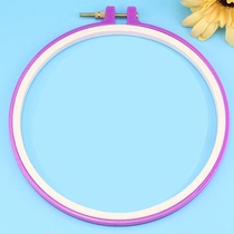 Embroidery cross-stitch tool accessories shelf embroidery stretcher round embroidery hoop szx plastic hoop large diameter embroidery set
